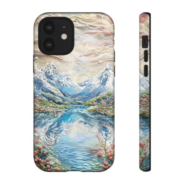 Tough Phone Case - Majestic Mountain Reflection - Image 14