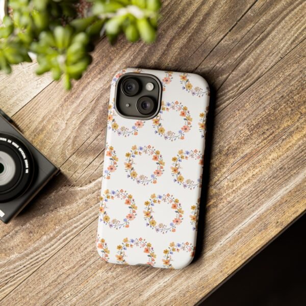 Tough Phone Case - Floral Wreath - Image 149