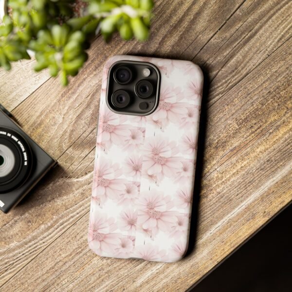 Tough Phone Case - Abstract Flower Design - Image 167