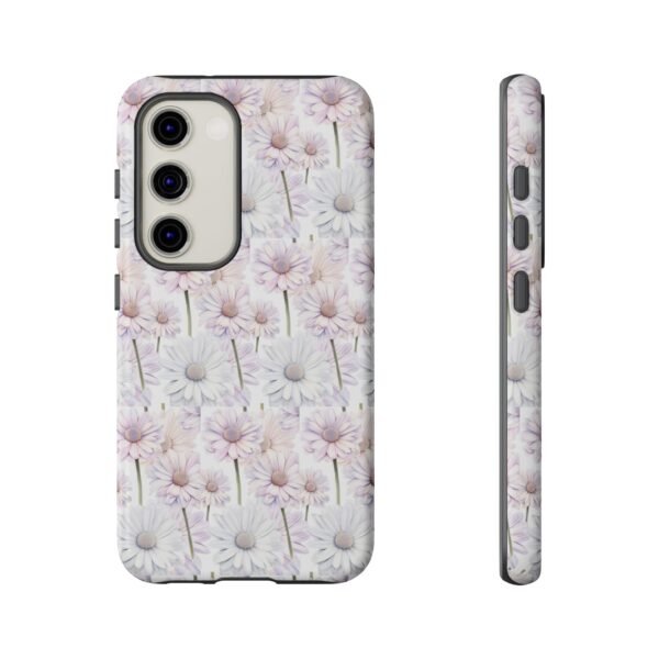 Tough Phone Case - Daisy Floral Design - Image 107
