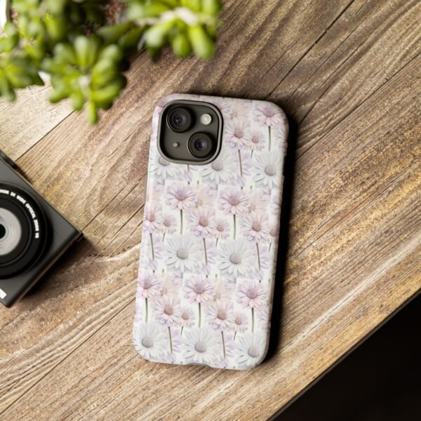 Tough Phone Case - Daisy Floral Design - Image 149