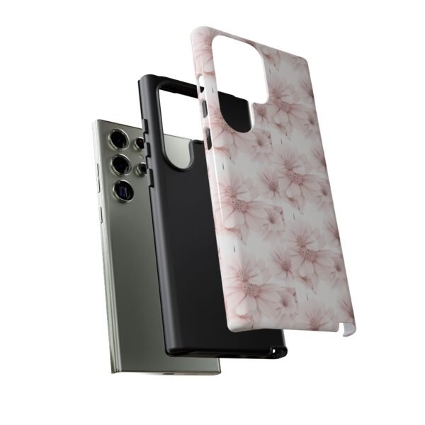 Tough Phone Case - Abstract Flower Design - Image 125