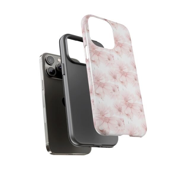 Tough Phone Case - Abstract Flower Design - Image 101