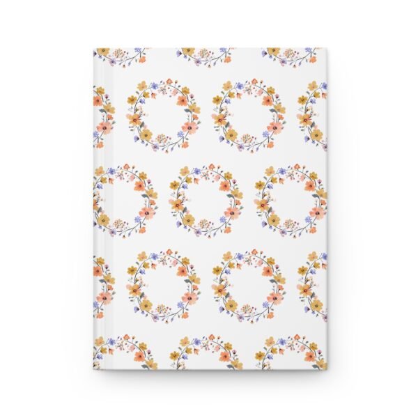 Floral Wreath Journal – Elegant Notebook for Writing & Inspiration