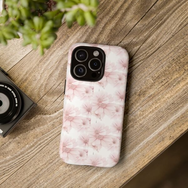 Tough Phone Case - Abstract Flower Design - Image 219