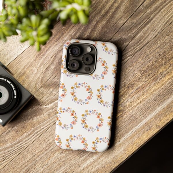Tough Phone Case - Floral Wreath - Image 161