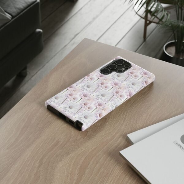 Tough Phone Case - Daisy Floral Design - Image 72