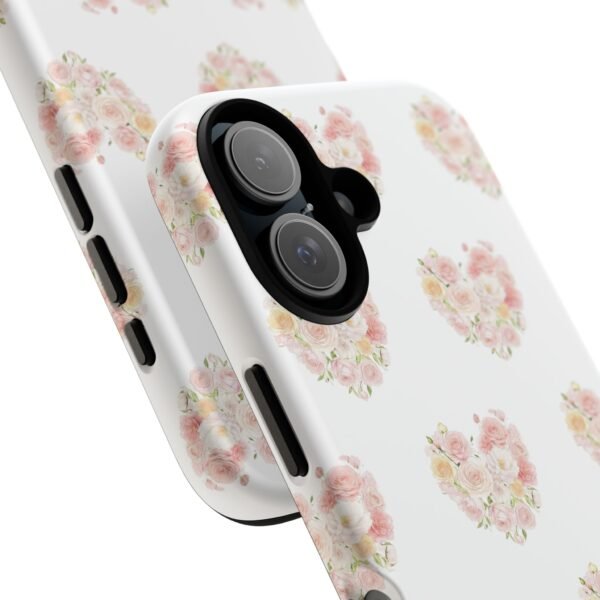 Tough Phone Case - Floral Heart Design - Image 10