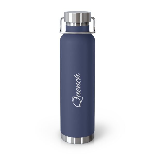 Quench Matte Black Stainless Steel Water Bottle – Sleek Hydration for Everyday Use - Image 9