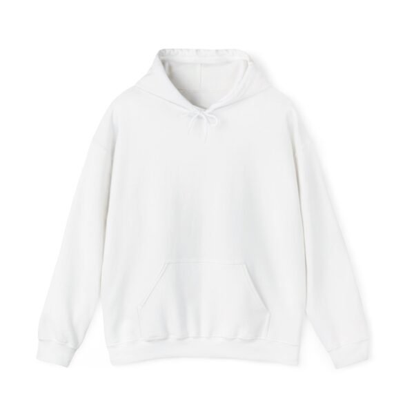 Pastel Rainbow Hoodie for Women – Cute Aesthetic White Sweatshirt with Minimal Cloud Design - Image 2