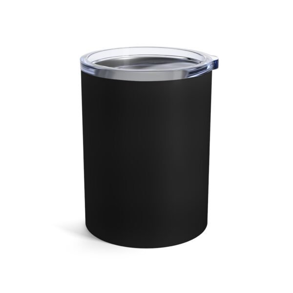 Energise Tumbler – Matte Black Insulated Cup with Motivational Script - Image 3
