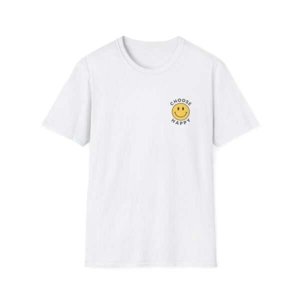Choose Happy Smiley Face T-Shirt – Cute Minimal Graphic Tee for a Positive Vibe
