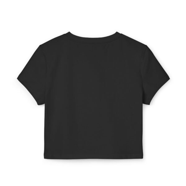 Strawberry Baby Tee – Cute White Crop Top for Women with Minimal Fruit Design - Image 6