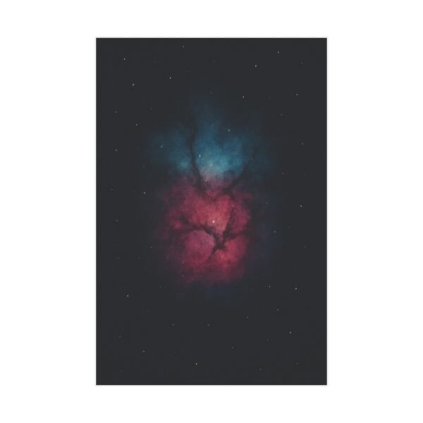 Trifid Nebula Wall Art Print – Colorful Deep Space Poster, Celestial Astronomy Decor - Image 2