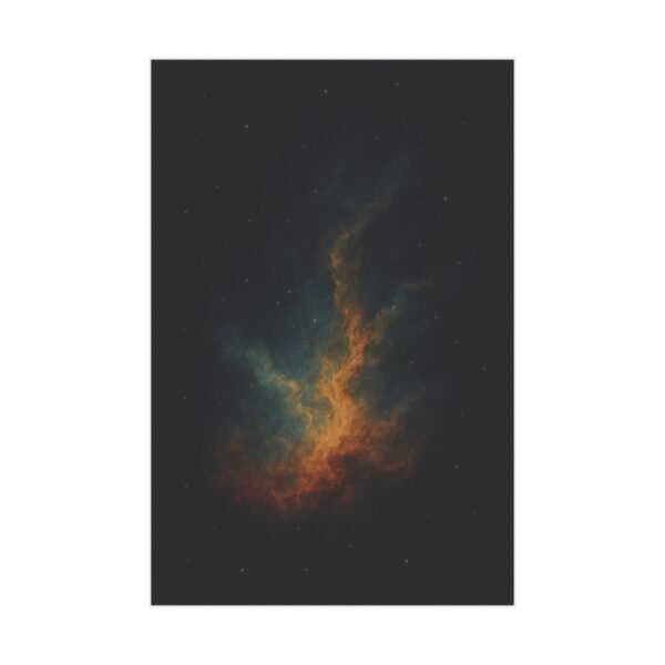 Cork Nebula Wall Art Print – Abstract Space-Inspired Poster, Mystical Deep Sky Decor - Image 2