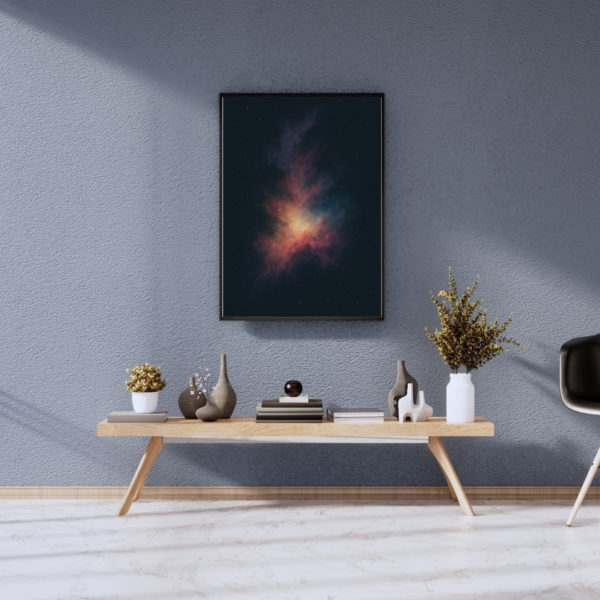 Orion Nebula Wall Art Print – Cosmic Space Poster, Deep Sky Astronomy Decor