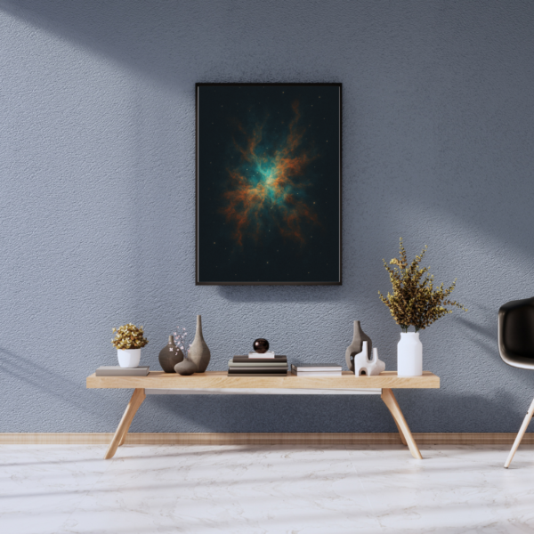 Tarantula Nebula Wall Art Print – Dramatic Deep Space Poster, Cosmic Astronomy Decor