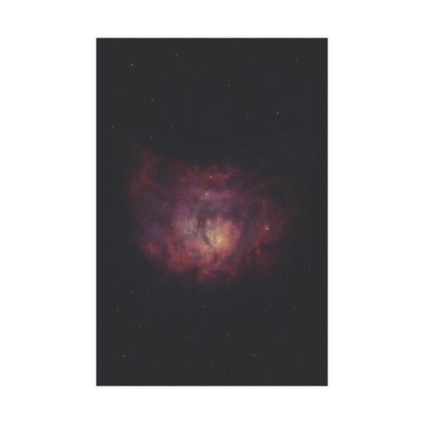 Lagoon Nebula Wall Art Print – Vibrant Deep Space Poster, Star Formation Astronomy Decor - Image 2